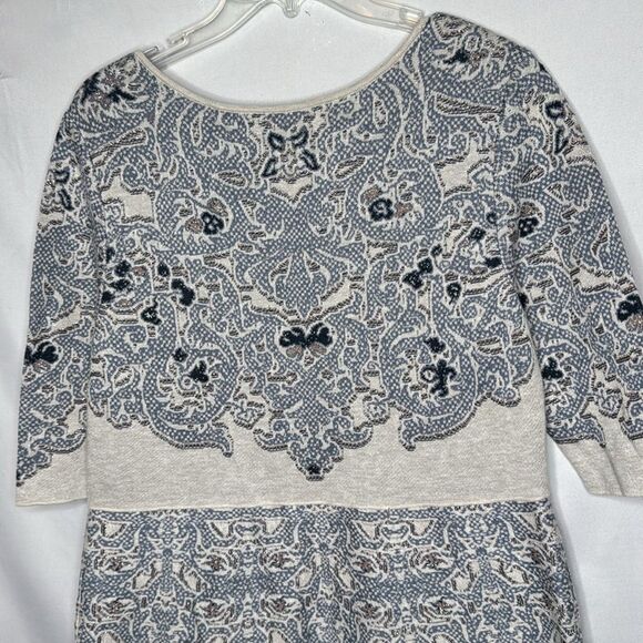 Peruvian Connection Pina Cotton Pullover Knot Sweater Dress. Size Large. - Picture 6 of 8